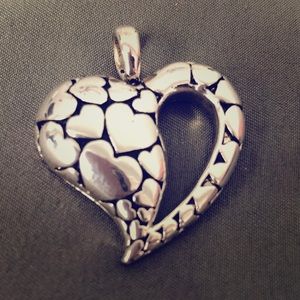 Brighton. Hearts and hearts necklace pendant.